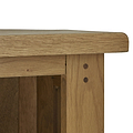 Broadway Oak Corner TV Unit with DrawerBroadway Oak Corner Television Cabinet with Drawer