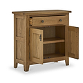 Broadway Oak Mini Sideboard with Top Drawer