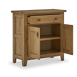 Broadway Oak Mini Sideboard with Top Drawer