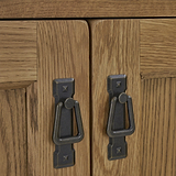 Broadway Oak Mini Sideboard Cabinet