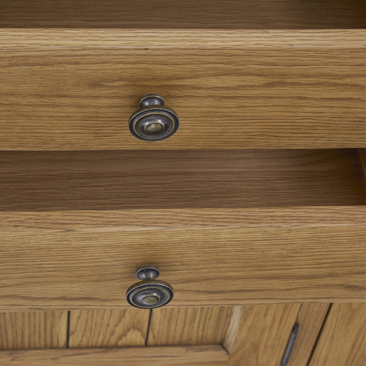 Broadway Oak Large Sideboard Cabinet