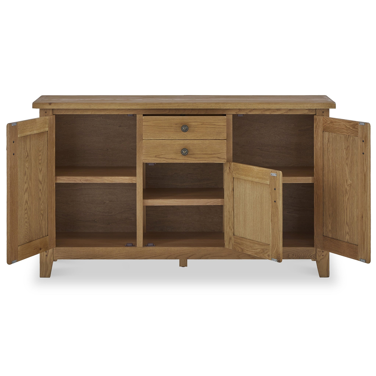 Broadway Oak Large Sideboard Cabinet