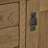 Broadway Oak Extra Large Sideboard Storage Cabinet