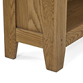 Broadway Oak Low Bookcase