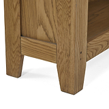 Broadway Oak Low Bookcase