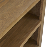 Broadway Oak Low Bookcase