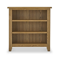 Broadway Oak Low Bookcase from Roseland Furniture