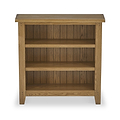 Broadway Oak Low Bookcase