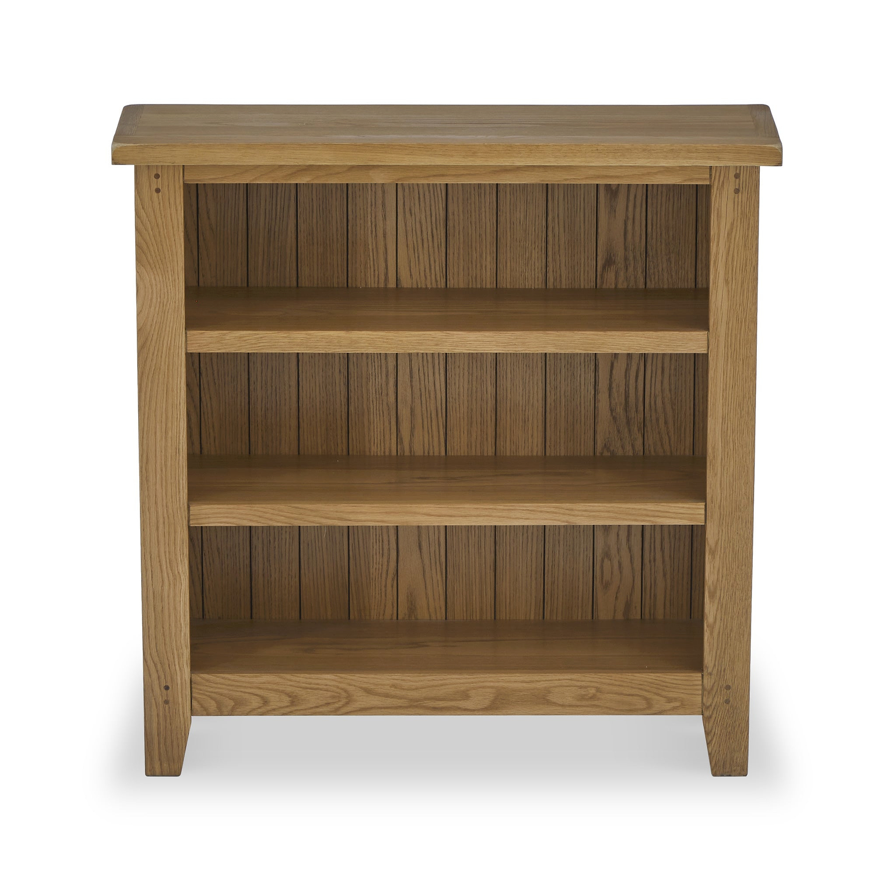 Broadway Oak Low Bookcase