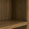 Broadway Oak Slim Bookcase