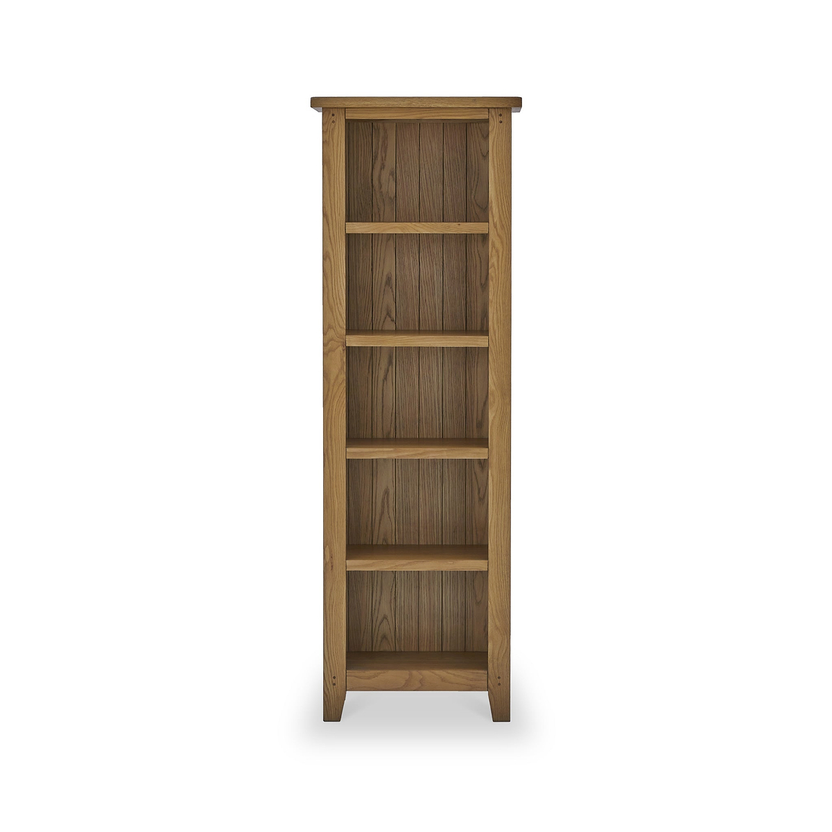 Broadway Oak Narrow Bookcase
