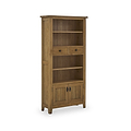 Broadway Oak Display Bookcase from Roseland Furniture