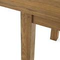 Broadway Oak Compact Butterfly Extending Dining Table 