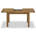Broadway Oak Compact Butterfly Extending Dining Table 