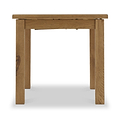 Broadway Oak Compact Butterfly Extending Dining Table 