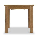 Broadway Oak Compact Butterfly Extending Dining Table 