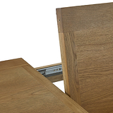 Broadway Oak Large Butterfly Extending Dining Table
