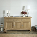Portland Oak Large Sideboard for living room