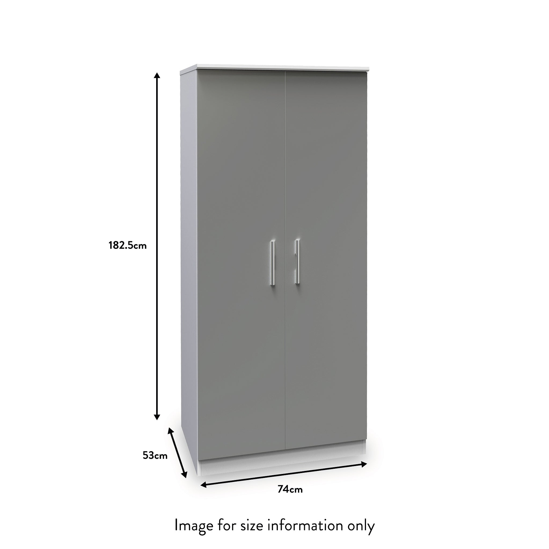 Blakely Grey and White 3 Piece Bedroom Set from Roseland