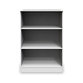 Blakely White 3 Shelf Bookcase