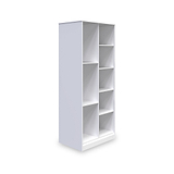 Blakely Grey and White Tall Shelving Unit from Roseland