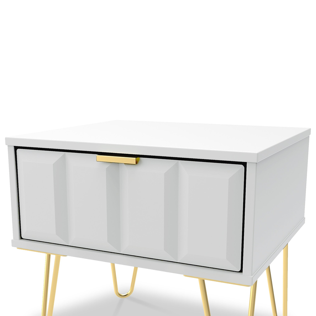 Harlow 1 Drawer Bedside Table from Roseland Furniture