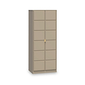 Harlow Taupe 2 Door Panelled Wardrobe from Roseland