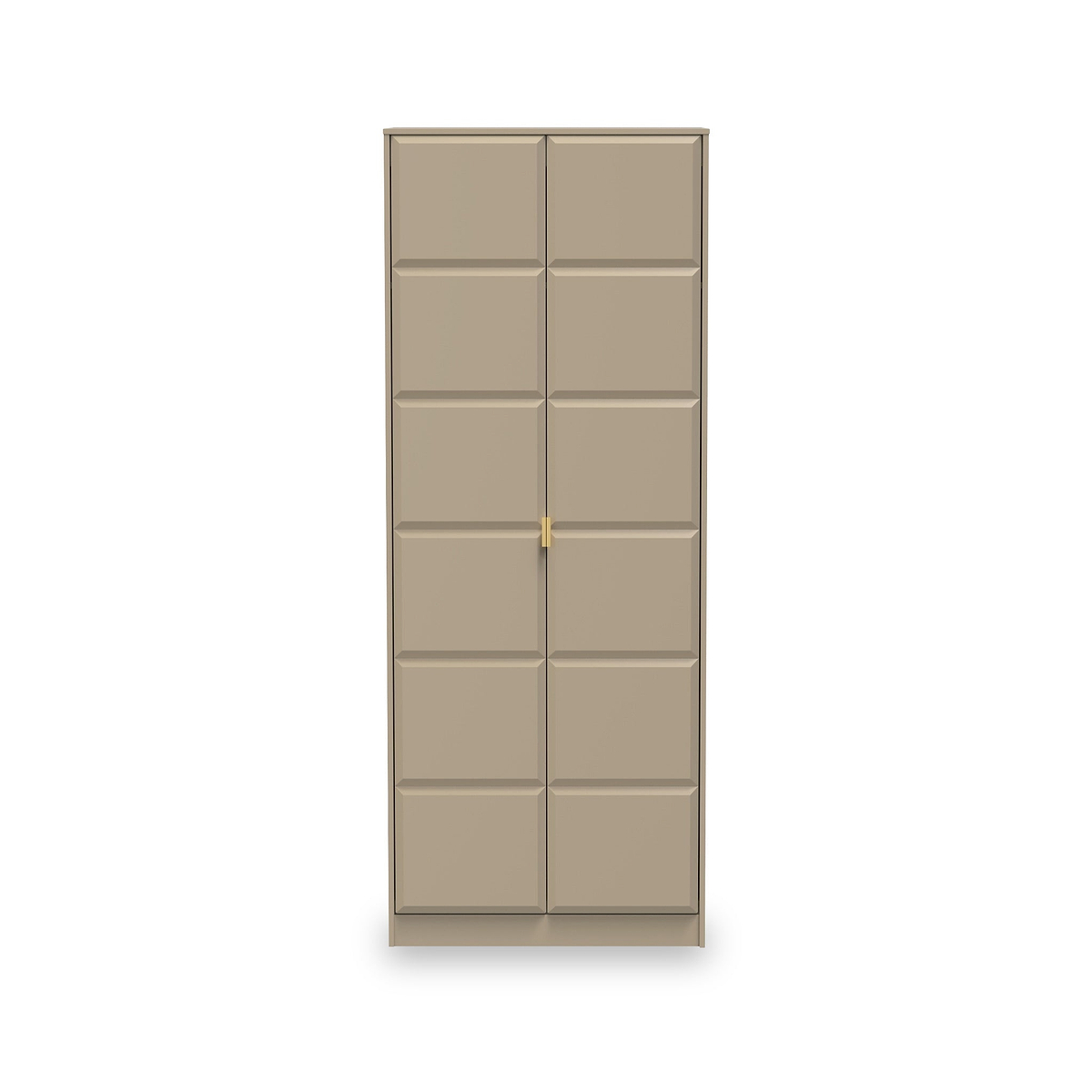 Harlow Taupe 2 Door Panelled Wardrobe