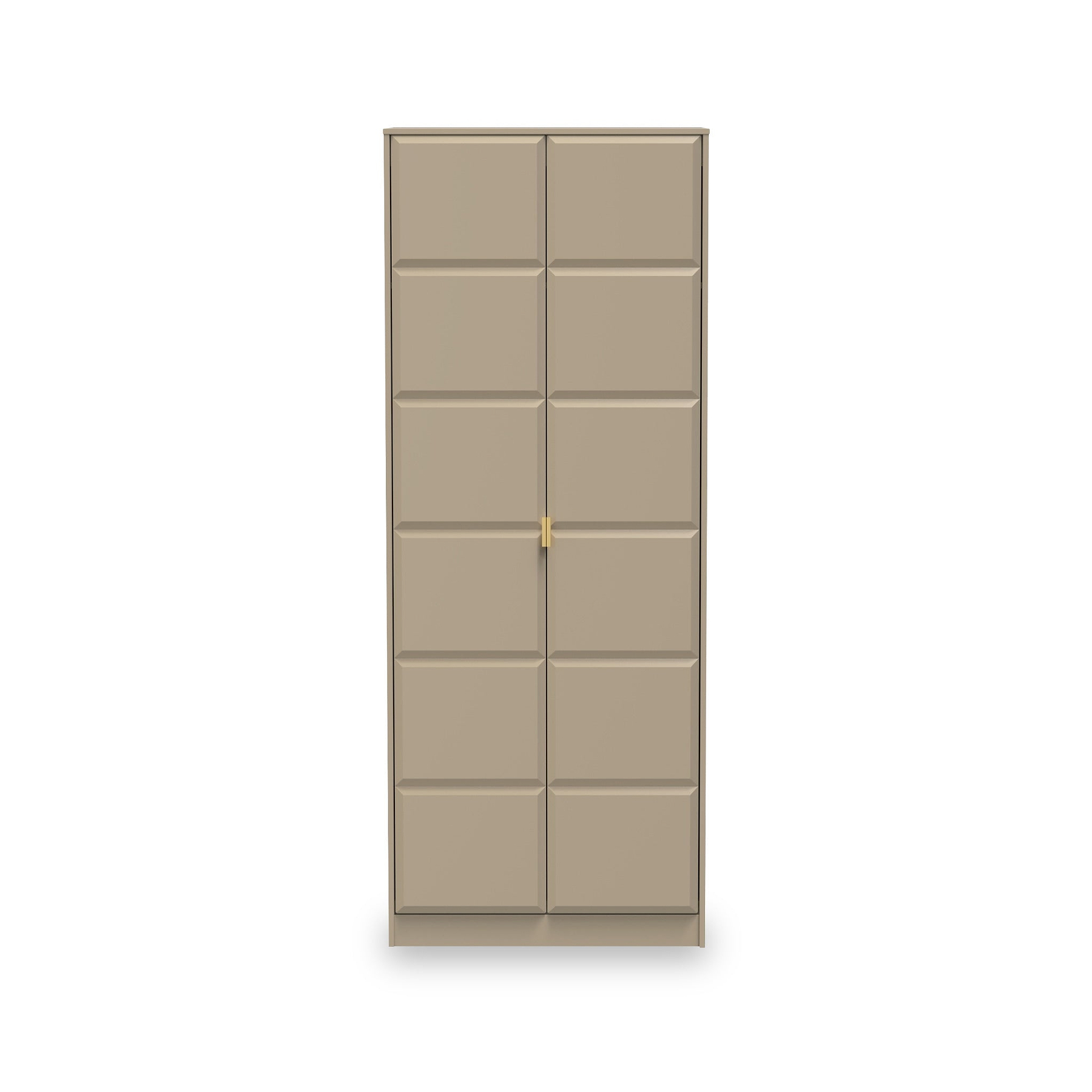 Harlow Taupe 2 Door Panelled Wardrobe