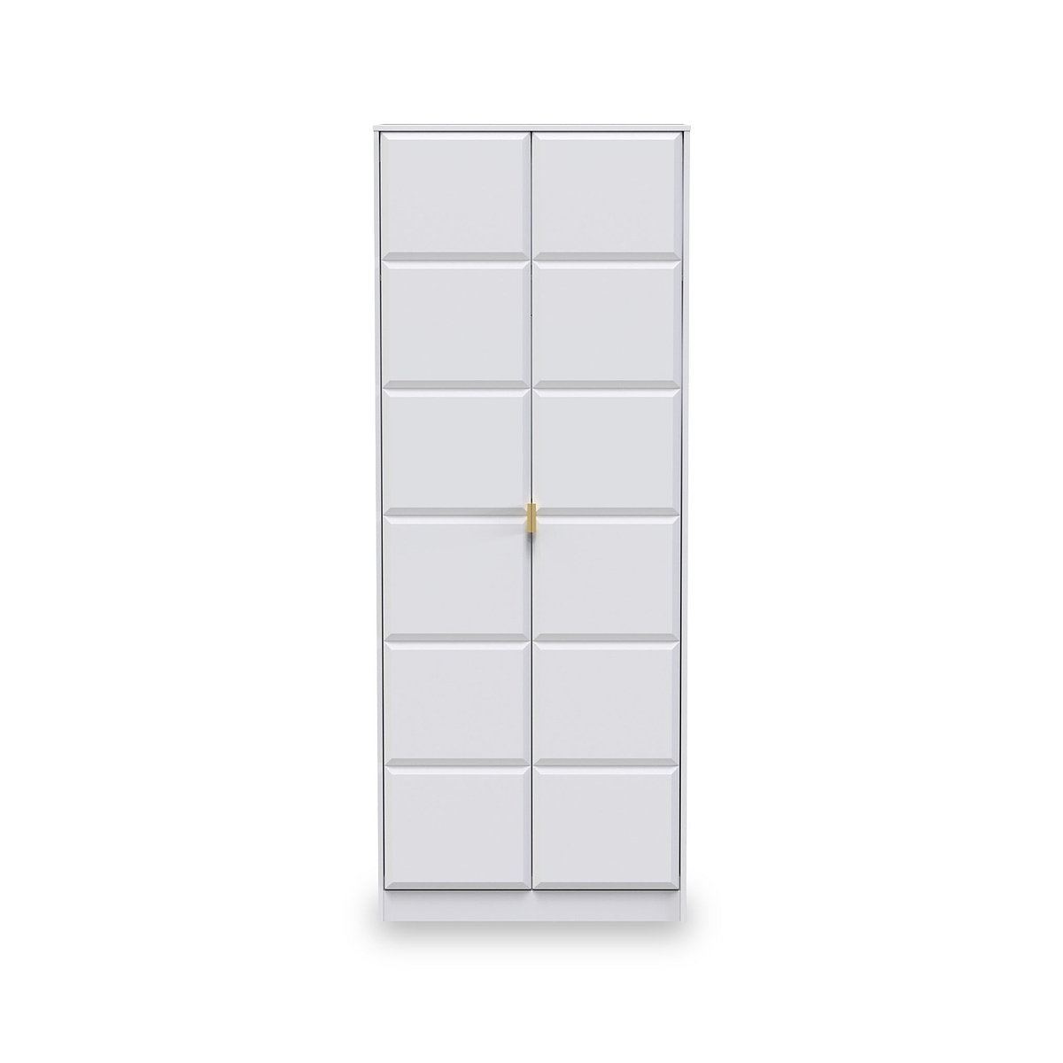 Harlow White 2 Door Panelled Wardrobe
