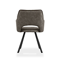 Harley Light Grey PU Dining Chair 