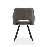 Harley Light Grey PU Dining Chair 