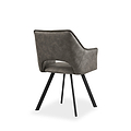 Harley Light Grey PU Dining Chair 