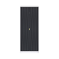 Geo white and navy 2 door double wardrobe from roseland