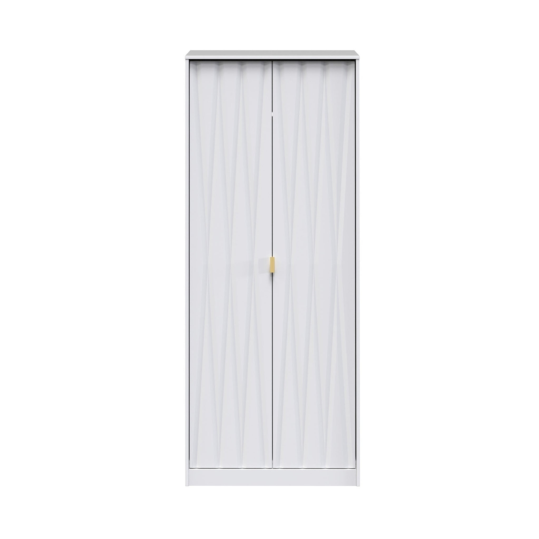 Geo white 2 door double wardrobe from roseland
