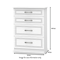 Killgarth 4 drawer deep chest dimensions