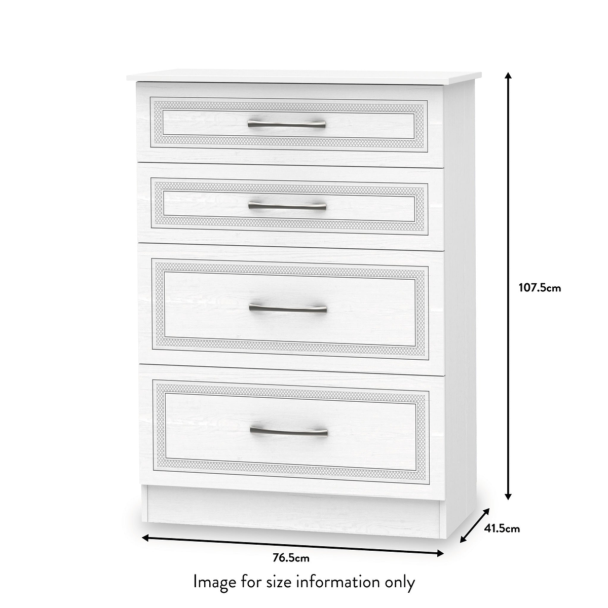 Killgarth 4 drawer deep chest dimensions