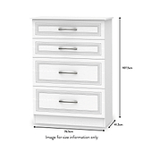 Killgarth 4 drawer deep chest dimensions