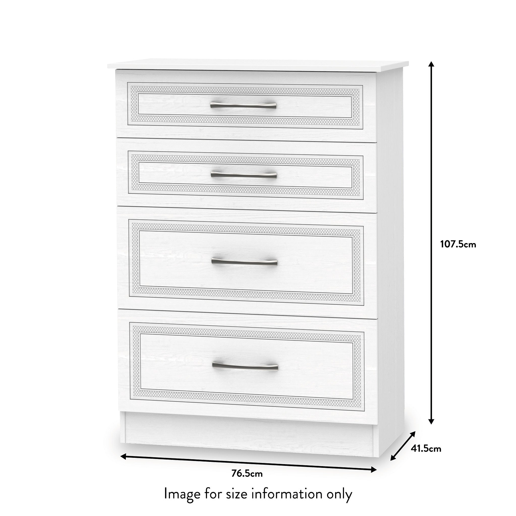 Killgarth 4 drawer deep chest dimensions