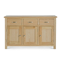 London Oak Large Sideboard 
