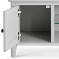 Elgin Grey 90cm Small TV Unit - Close up of inside cupboard