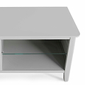 Elgin Grey 90cm Small TV Unit - Close up of top