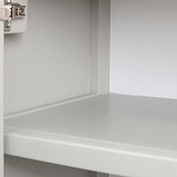 Elgin Grey Small Sideboard - Close up of shelf