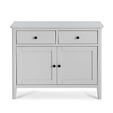 Elgin Grey Small Sideboard - Front view