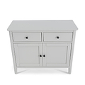 Elgin Grey Small Sideboard - Looking down at top of sideboard