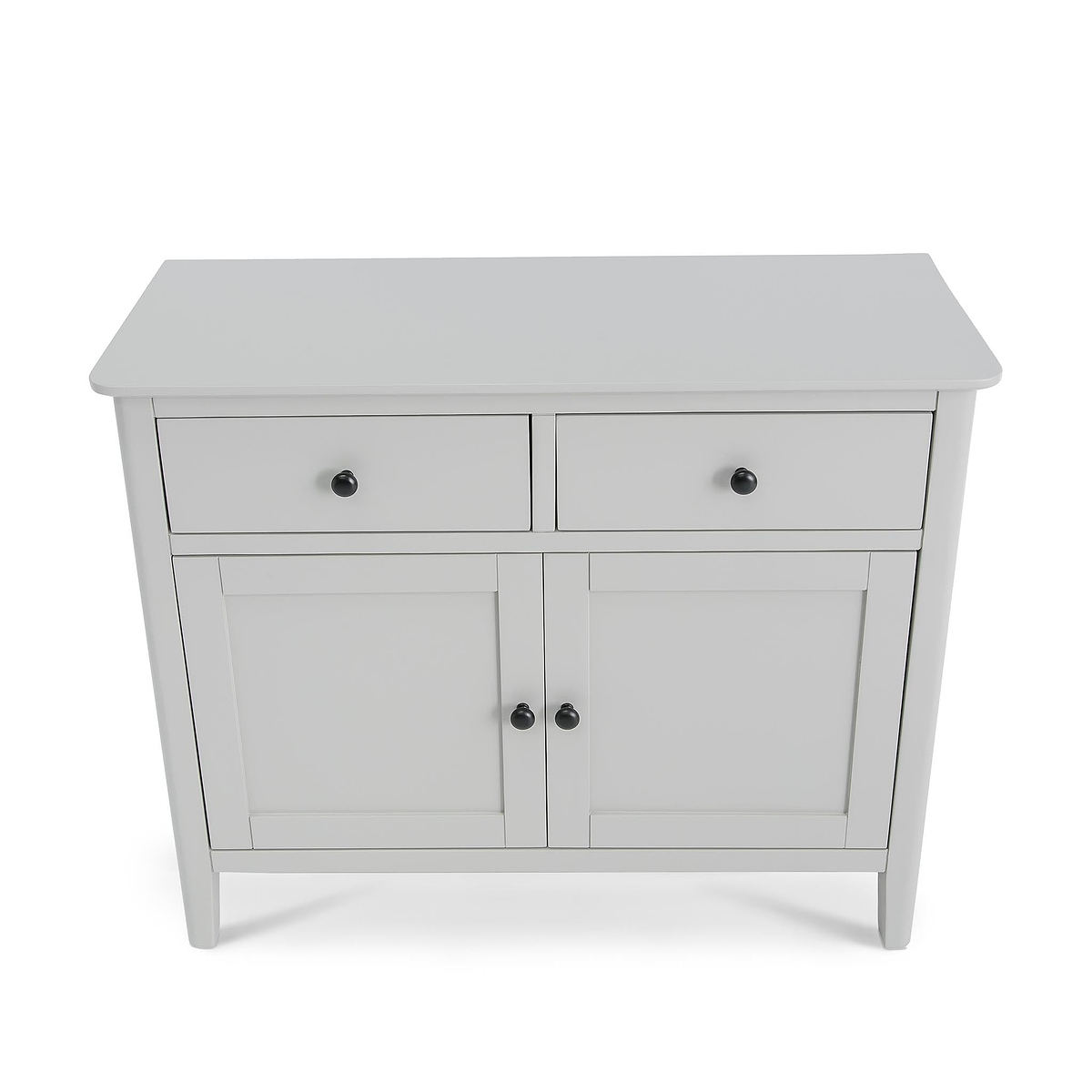 Elgin Grey Small Sideboard - Looking down at top of sideboard