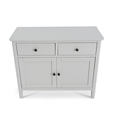 Elgin Grey Small Sideboard - Looking down at top of sideboard