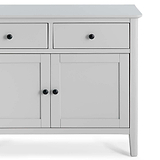 Elgin Grey Small Sideboard - Close up of drawer front
