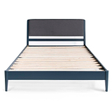 Stirling Blue 5ft King Size Bed Frame