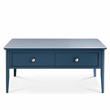 Stirling Blue Coffee Table - Front view